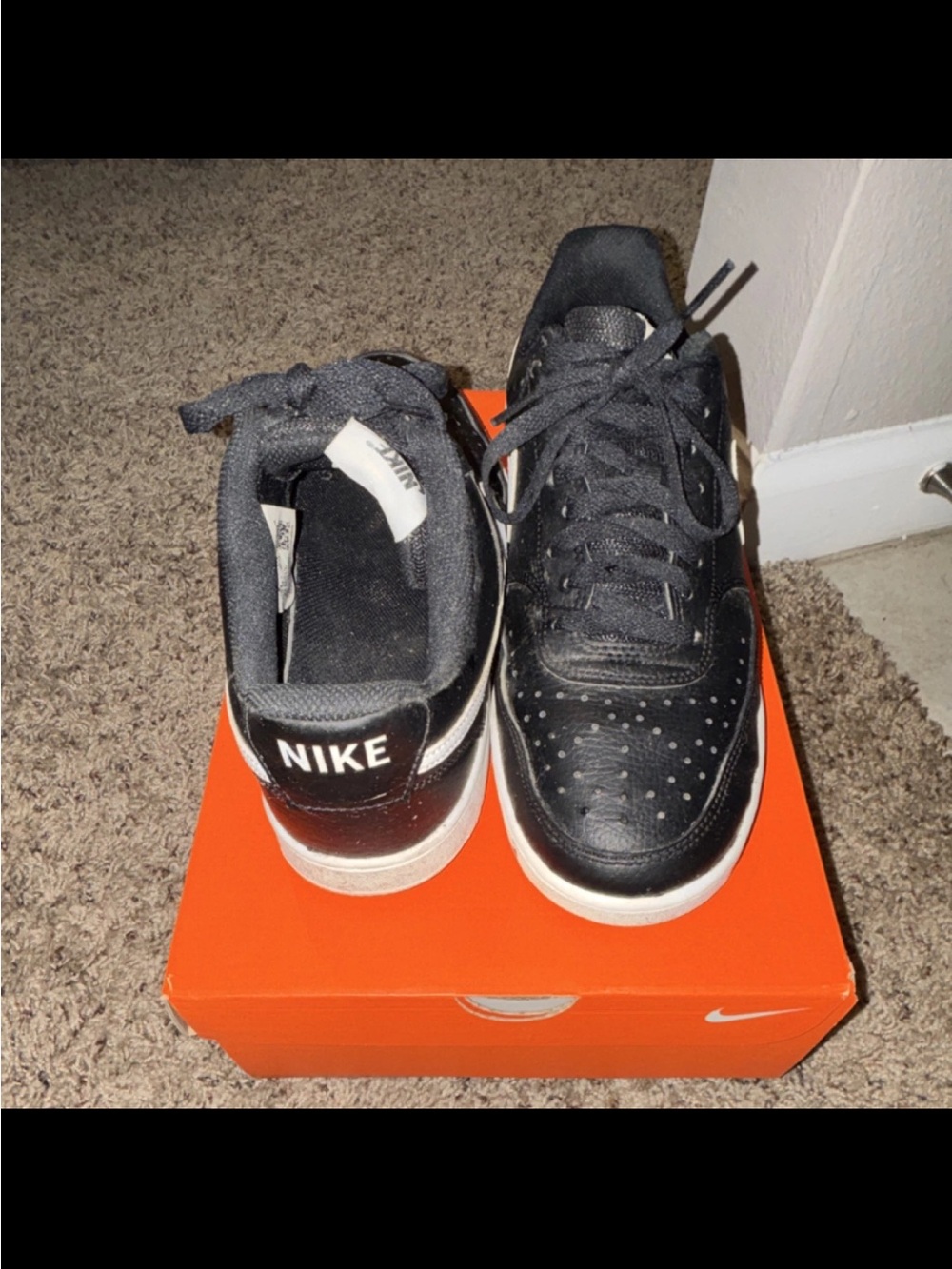 Nike Court Vision Low Top Sneakers - Picture 3 of 4